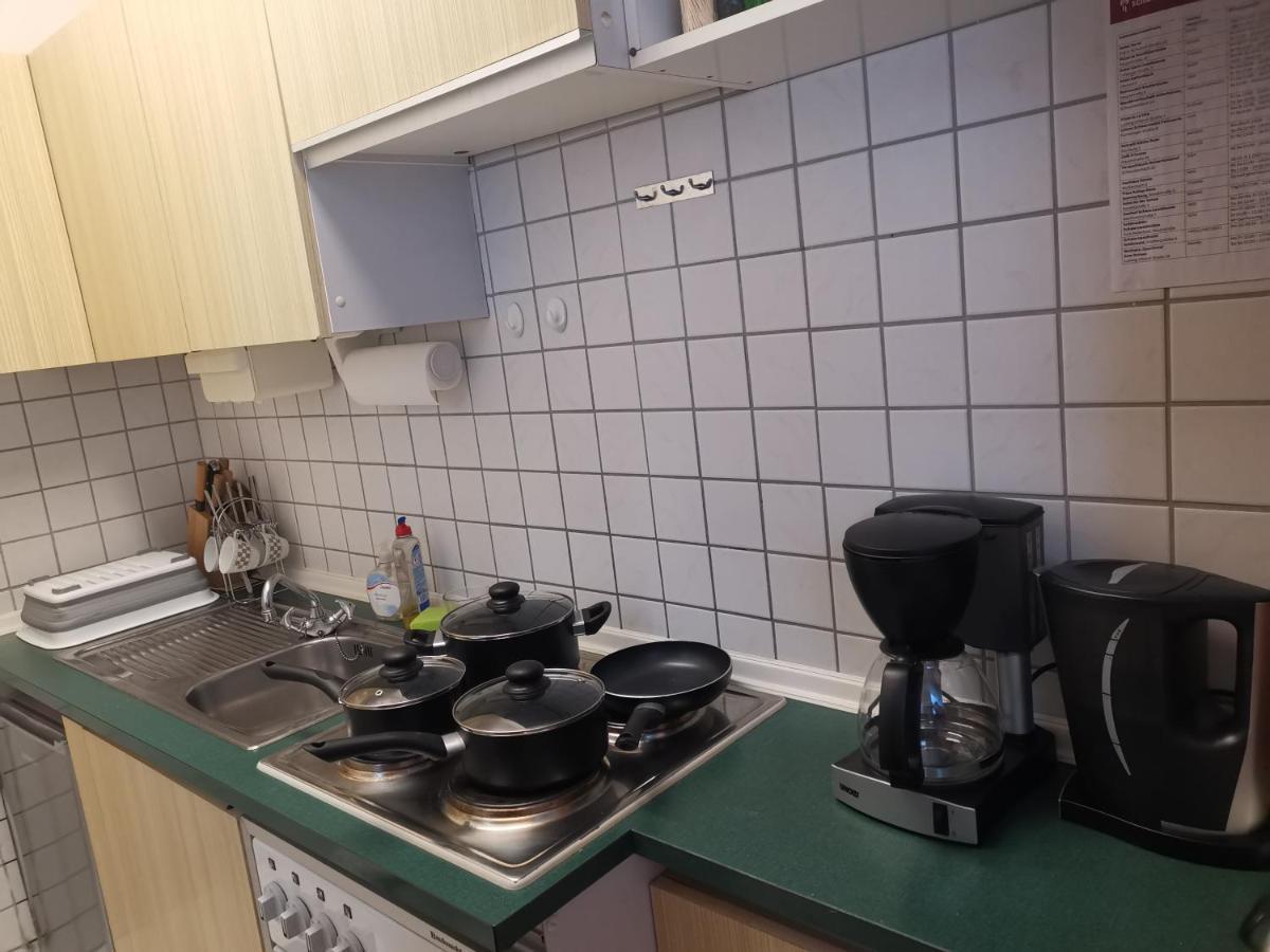 Ferienwohnung Schoene Wohnung 2D-Gebaeude Mit Mini-Garten Schönwalde 外观 照片
